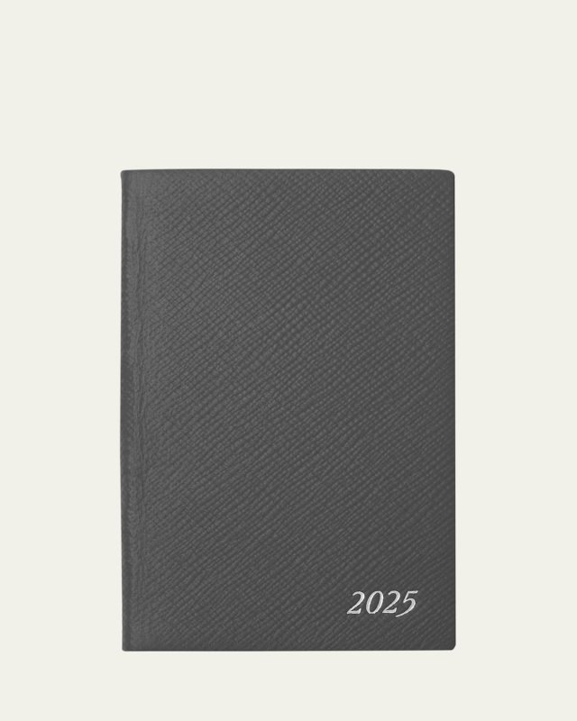 2025 Panama Leather Weekly Agenda with Pocket